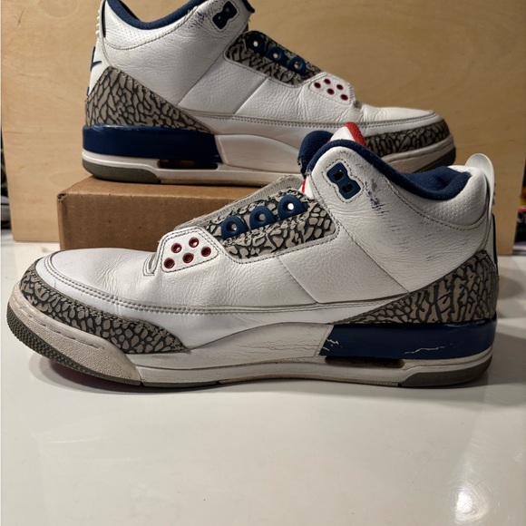 Air Jordan 3 Retro OG “True Blue” 2016 Size 11.5 - Picture 2 of 7